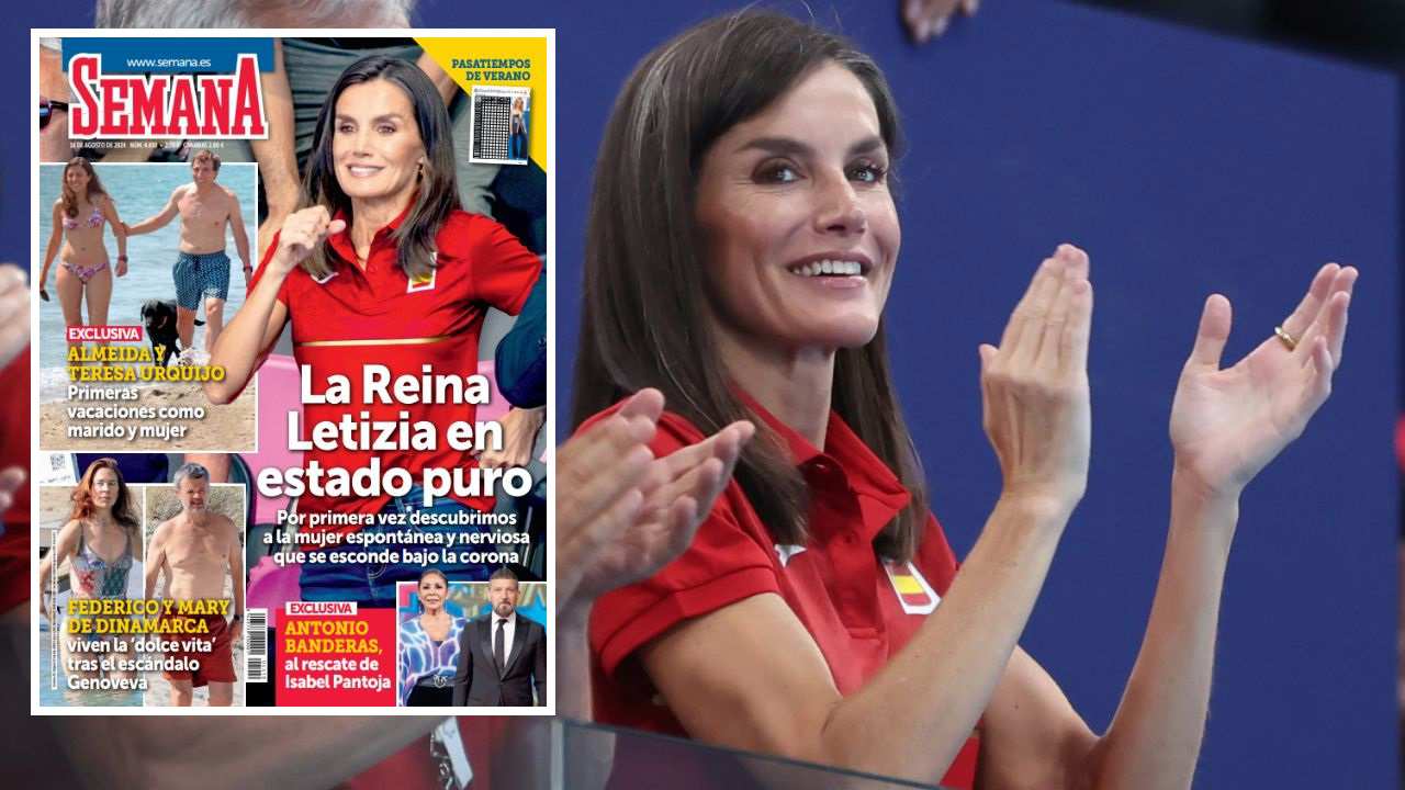 La Reina Letizia en estado puro: causa furor en los Juegos Olímpicos de París