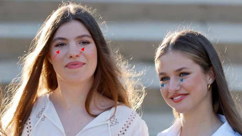 La sonrisa de ambas hermanas, la Infanta Sofía y la Princesa Leonor, analizadas por Javier Torregrosa