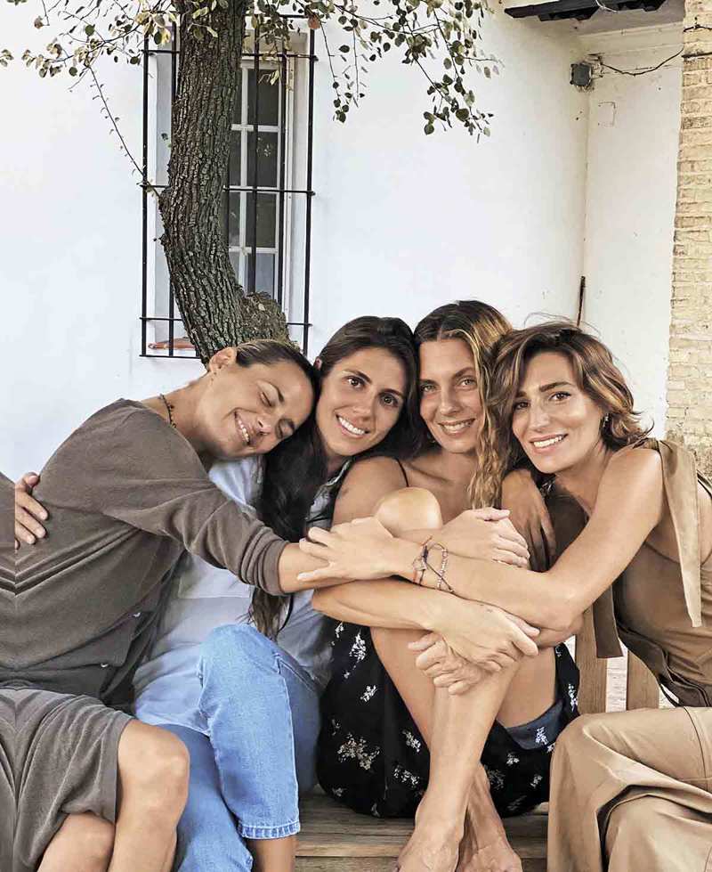 Claudia Osborne, Ana Cristina Portillo, Alejandra Osborne, Eugenia Osborne