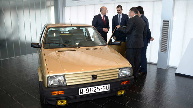 El primer coche del Rey Felipe era un SEAT IBIZA