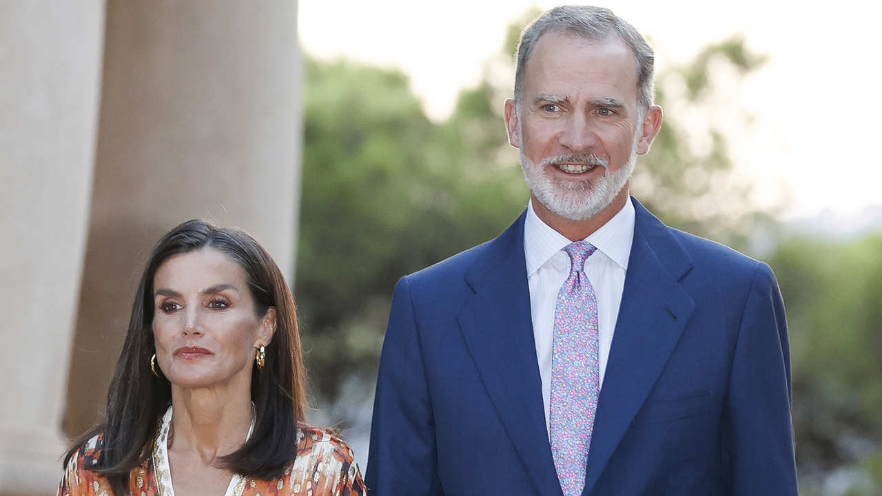 La Reina Letizia y el Rey Felipe en Marivent