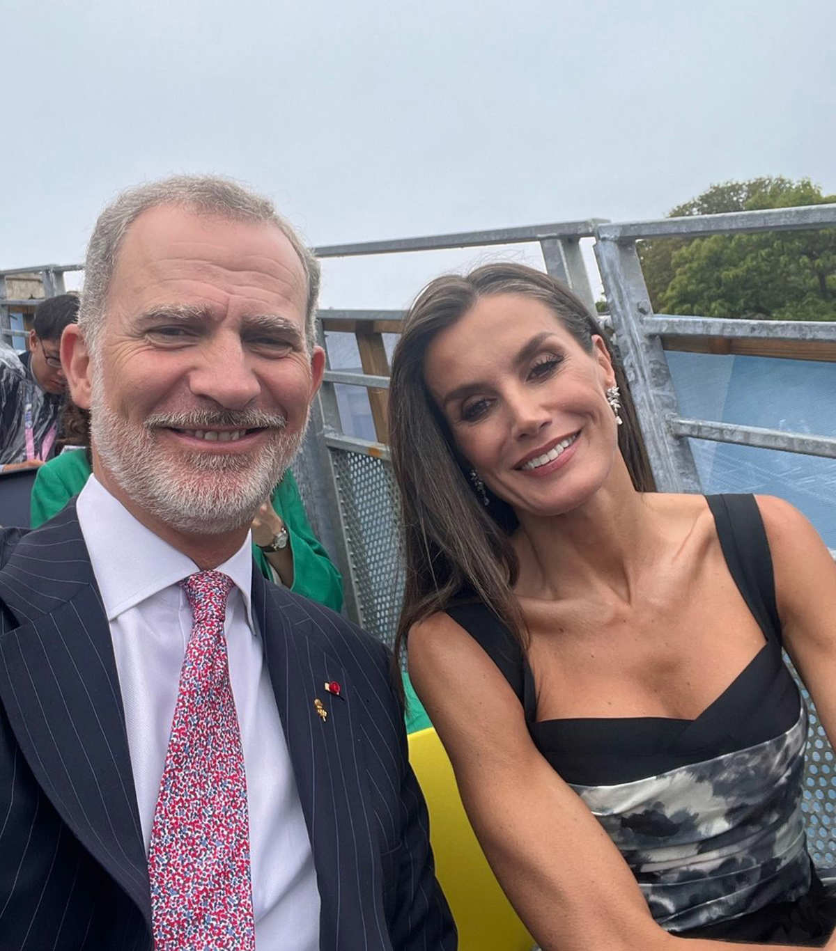 Selfie en los Juegos Olímpicos de París