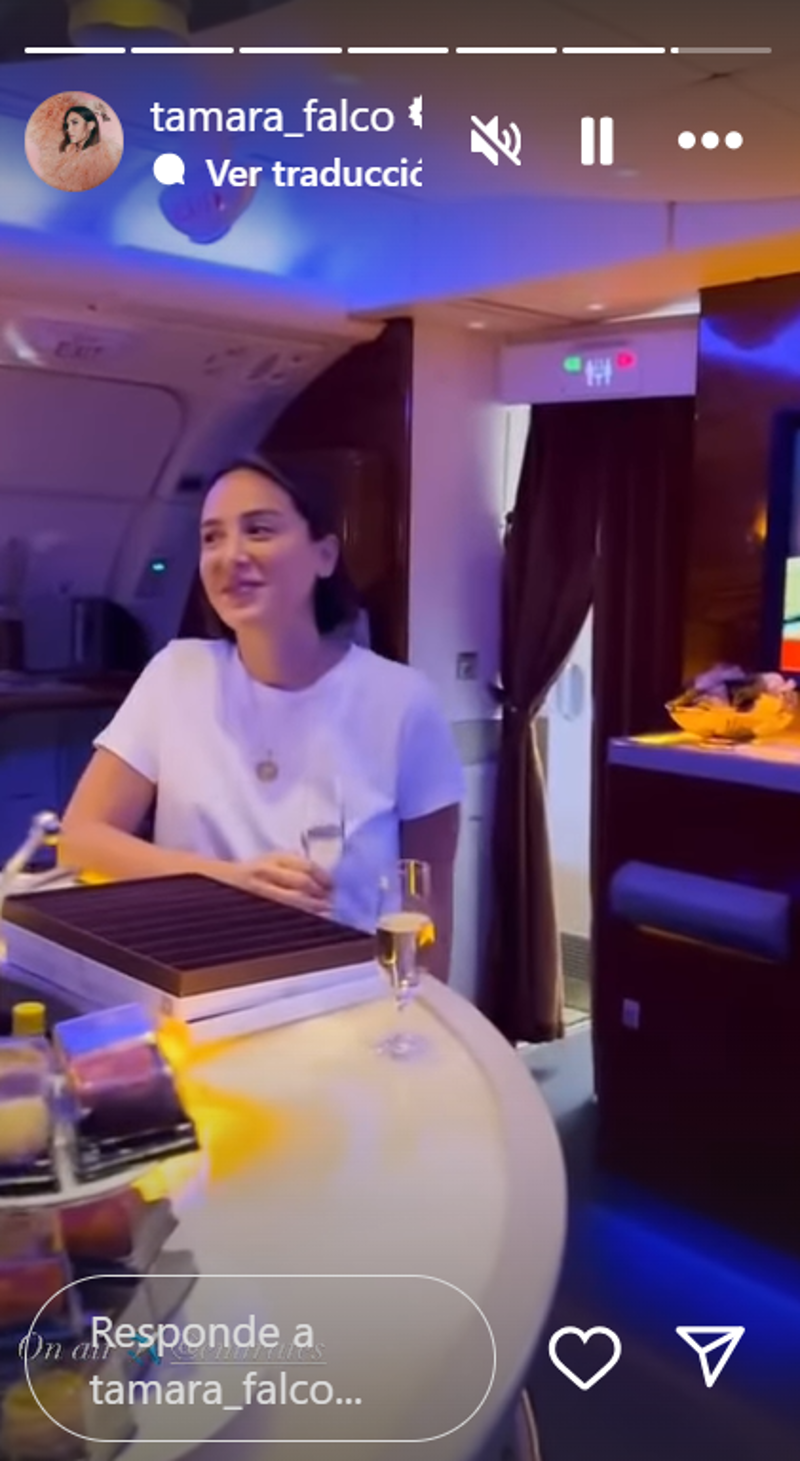 Tamara Falcó, en su viaje a Seychelles.