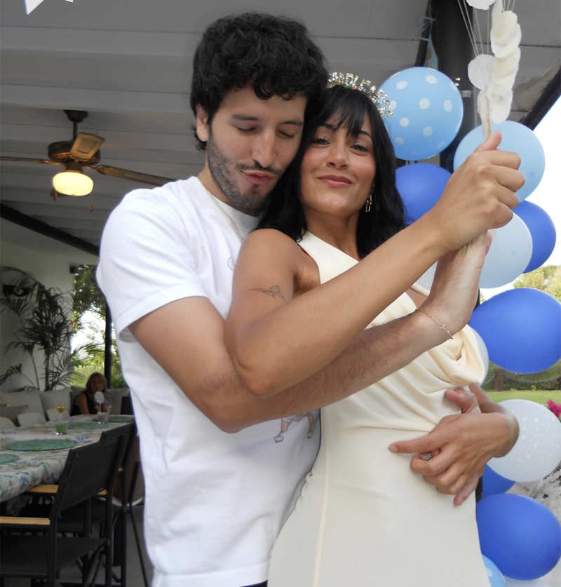 Aitana y Sebastián Yatra en el cumpleaños de la cantante