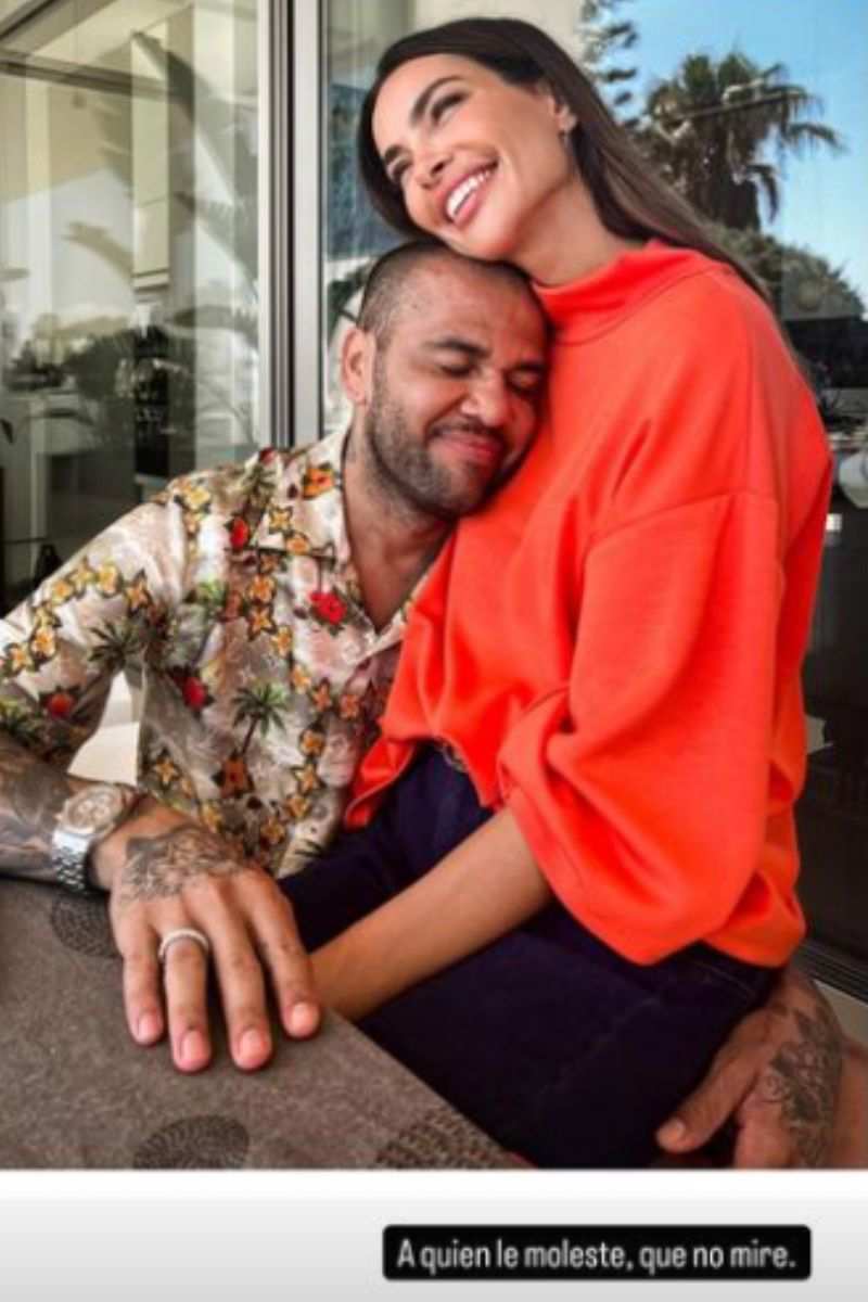 La foto y mensaje de Joana Sanz con el que zanja los rumores de ruptura con Dani Alves