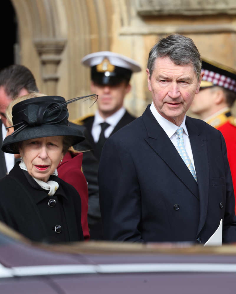 La princesa Ana y Timothy Laurence