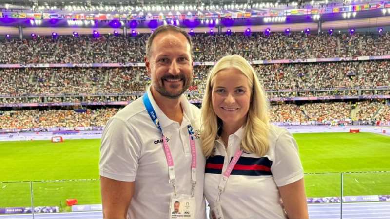 Mette-Marit se reúne con Haakon de Noruega en los Juegos Olímpicos