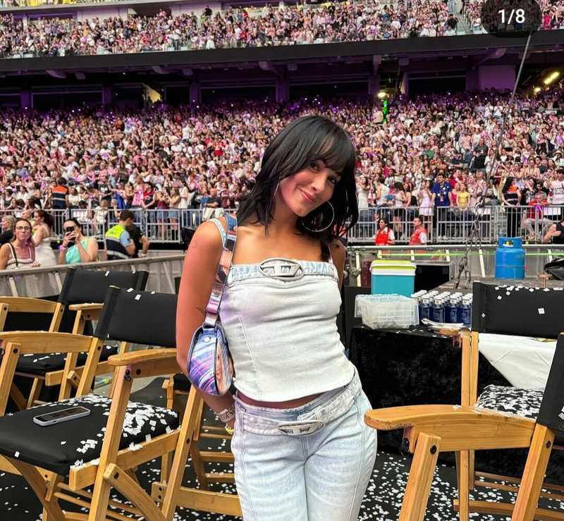 Aitana en el concierto