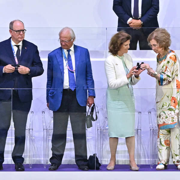 La Reina Sofía en la ceremonia de clausura de los Juegos Olímpicos de París