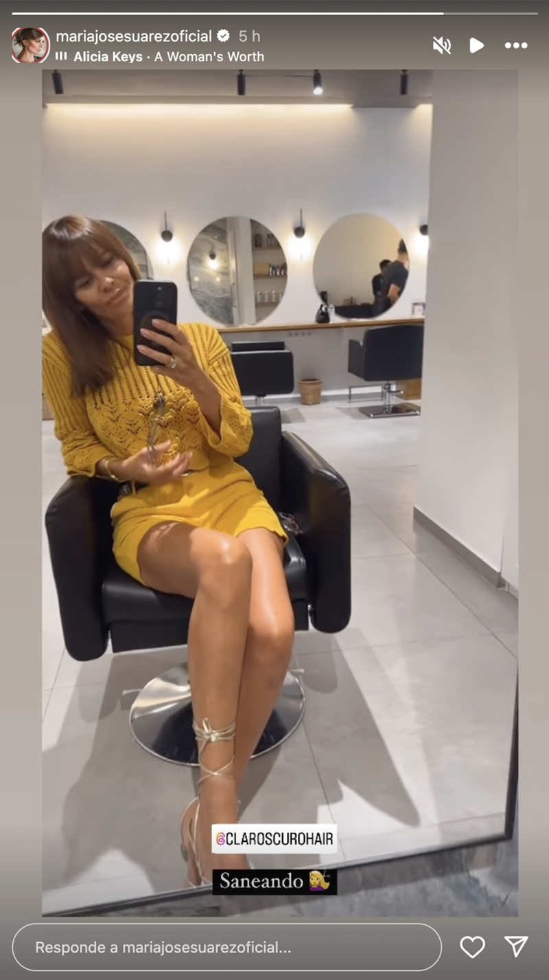 El nuevo look de María José Suárez