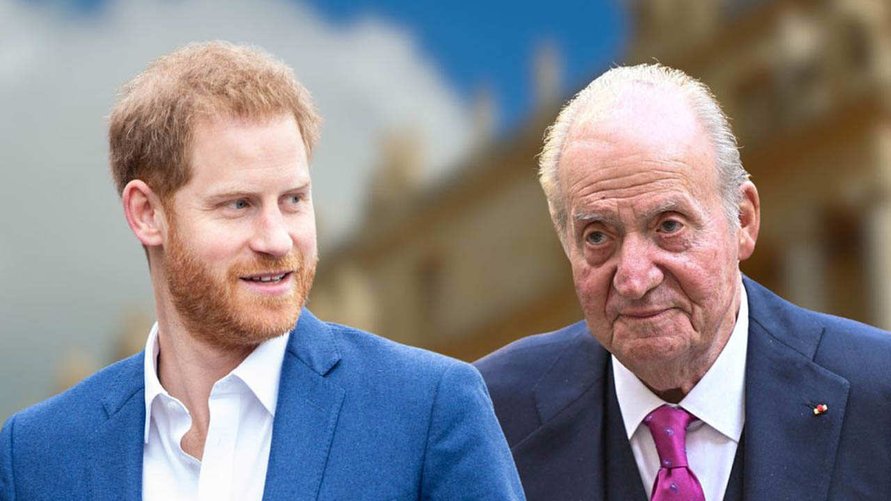 Harry y el Rey Juan Carlos: unidos por un mismo anillo