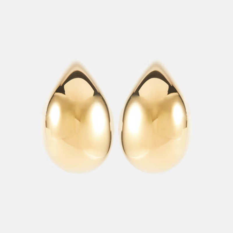 Pendientes gota de Bottega Veneta 620 euros  