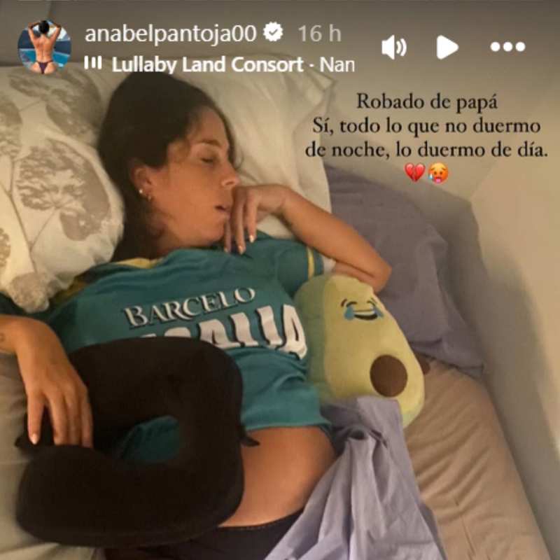 Anabel Pantoja en sus redes sociales