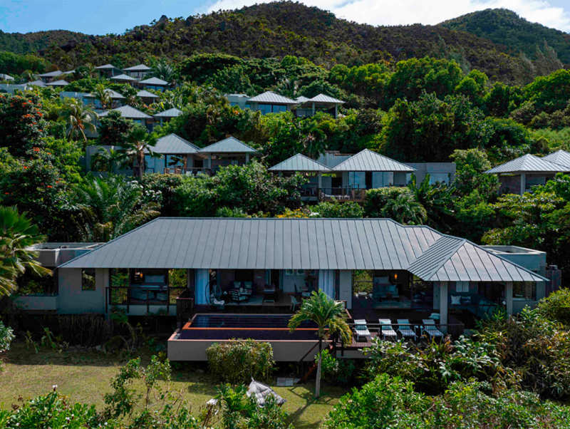 Hotel de Tamara Falcó e íñigo Onieva en las Seychelles.