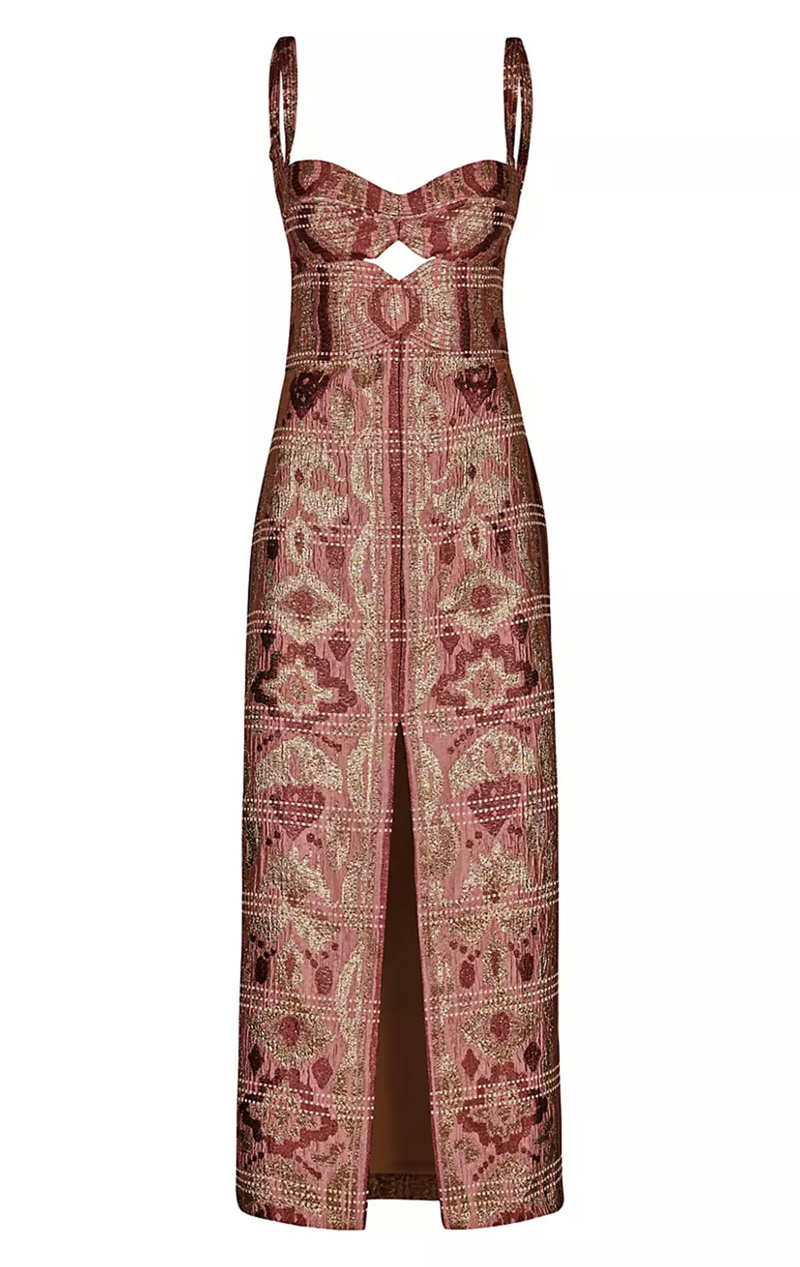 Anouk Navajo Weaver Jacquard Ankle Dress de Johanna Ortiz 1957 euros