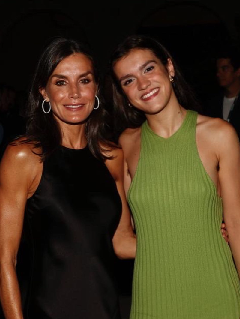 La Reina Letizia con Amaia Romero