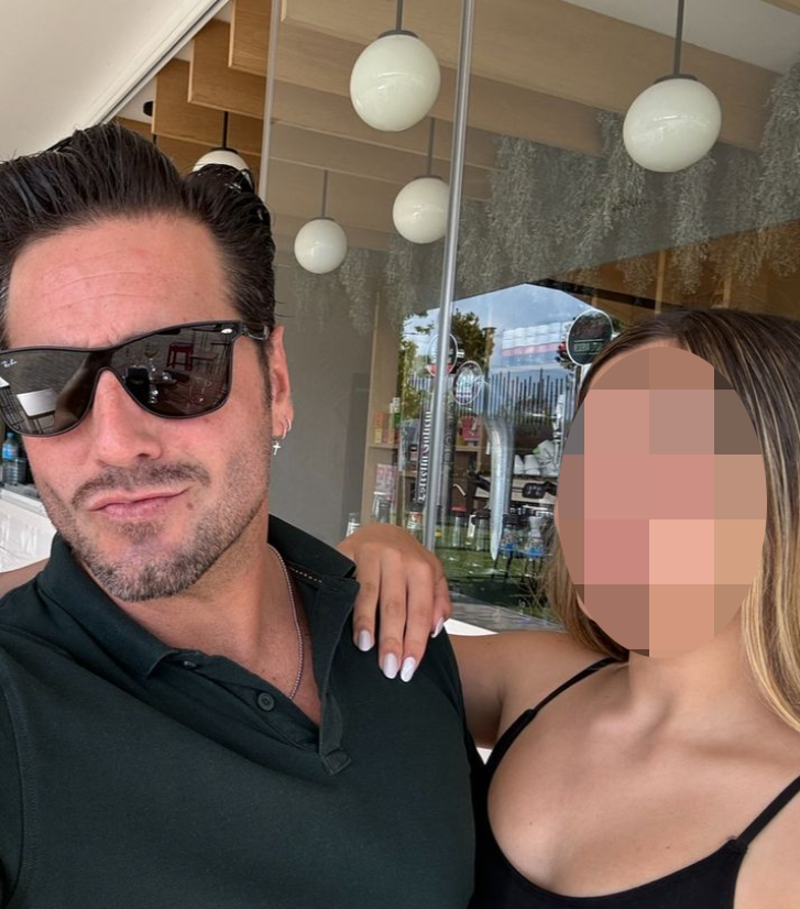 David Bustamante y su hija Daniella. 