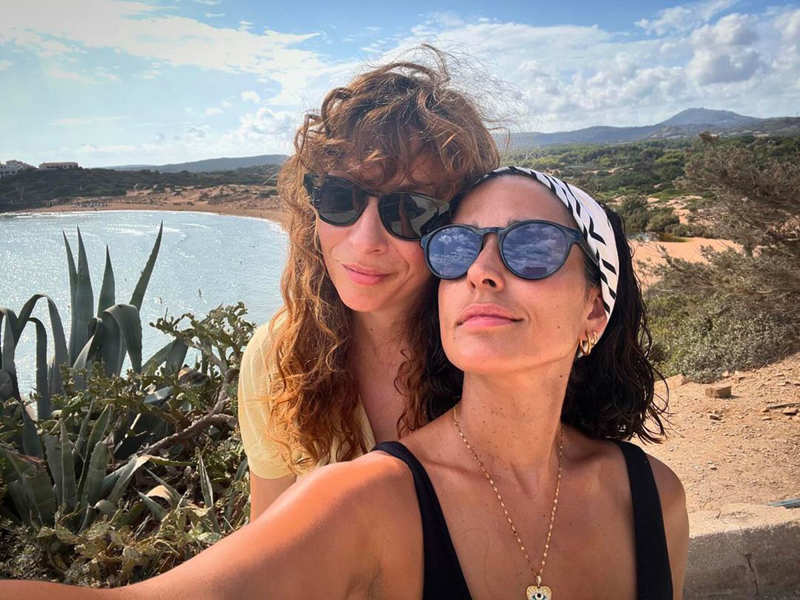 Inma Cuesta y Ángeles Maeso, en una foto juntas.