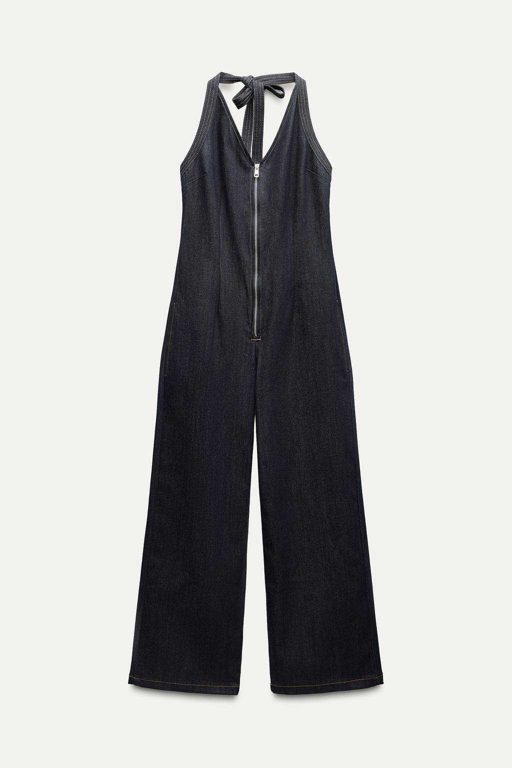 Mono largo denim ZW Collection de Zara 59,95 euros