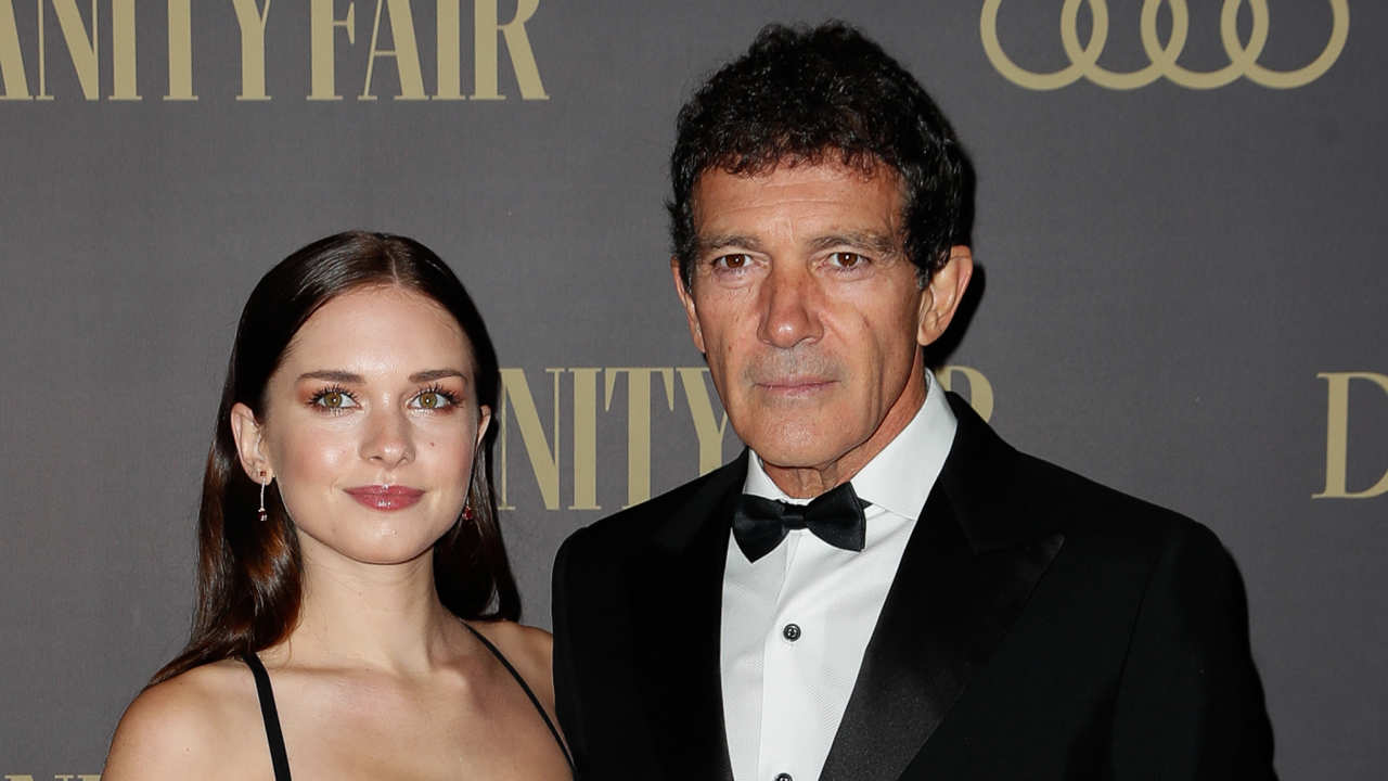 Antonio Banderas y su hija Stella.