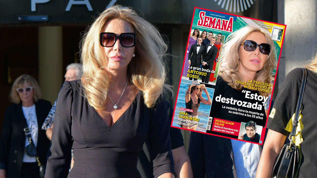 Norma Duval llora la muerte de su sobrino a los 35 años: "Estoy destrozada"