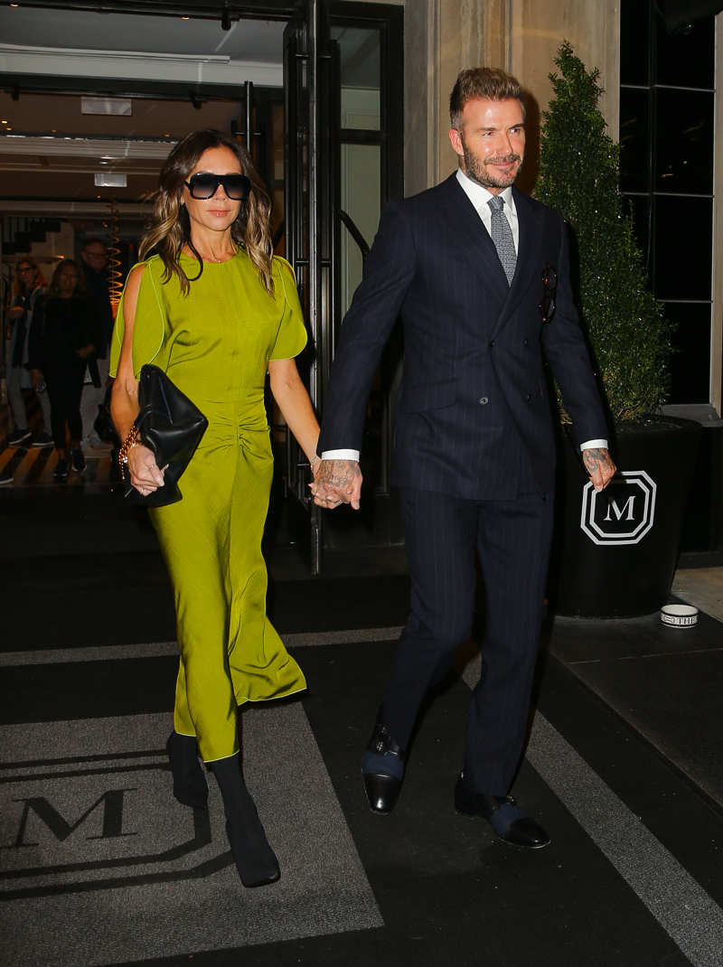 vestido zara Victoria Beckham