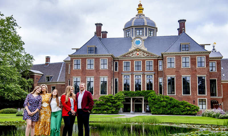 El Palacio Haus Ten Bosch, una de las residencias de los reyes de los Países Bajos 