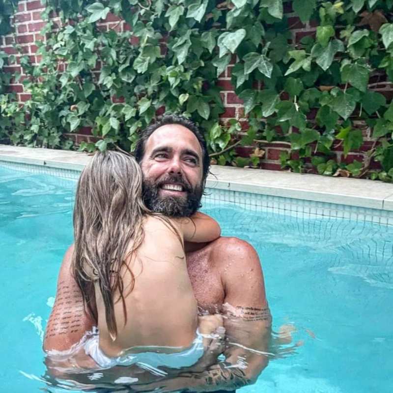 Javier Ungría y su hija Camila