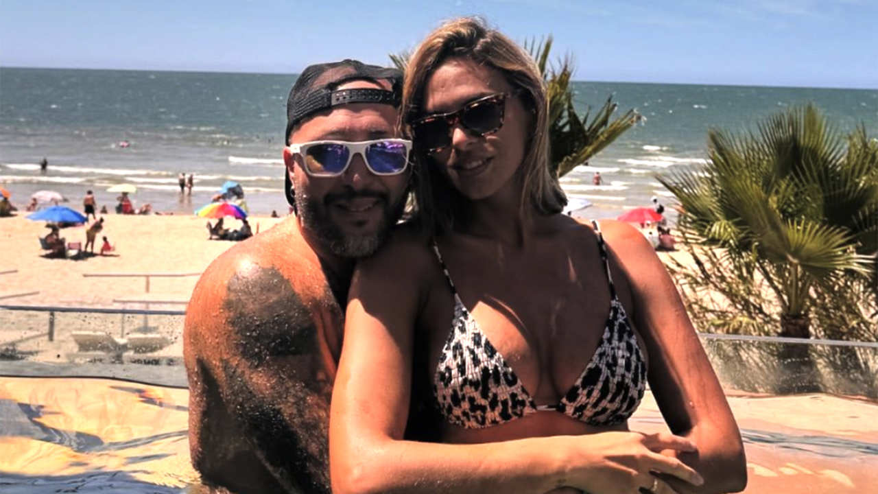 Irene Rosales y Kiko Rivera durante sus vacaciones