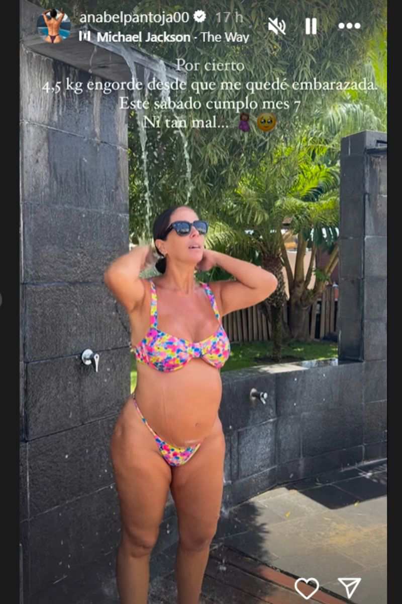 Anabel Pantoja luce tripita en bikini