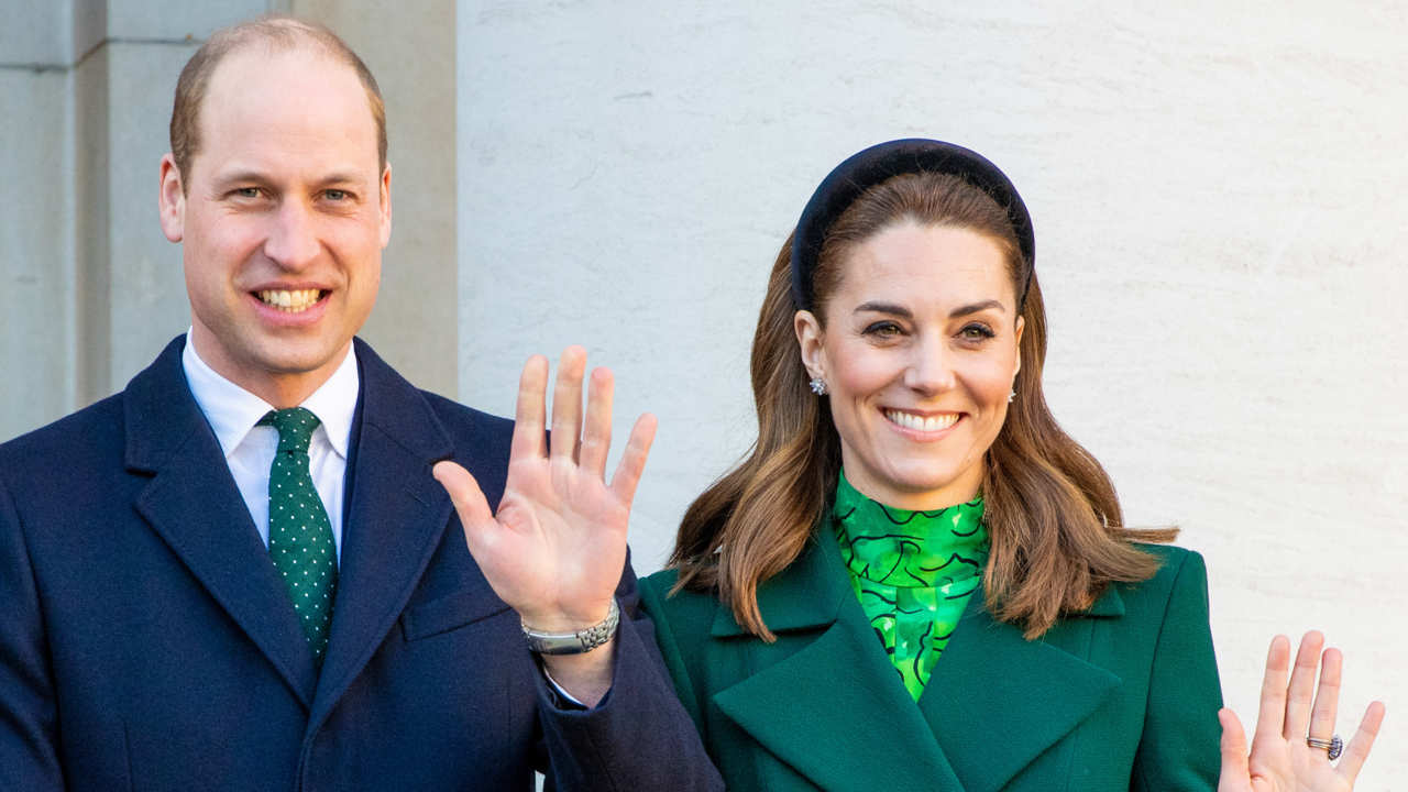 Kate y Guillermo juntos y sonrientes