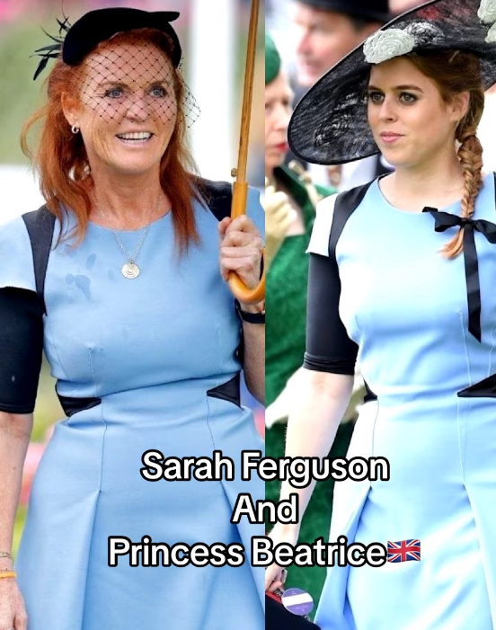 Sarah Ferguson y Beatriz de York 