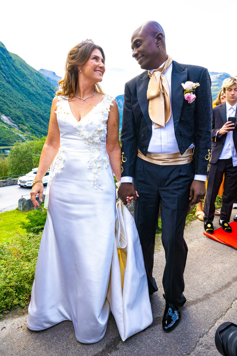 Boda de Marta Luisa de Noruega. 