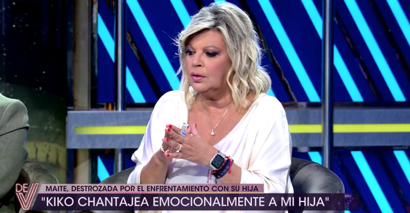 Terelu Campos en '¡De Viernes!' frente a Maite Galdeano