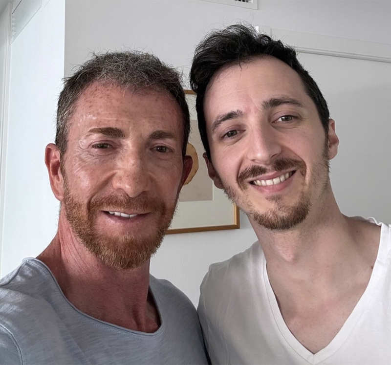 Pablo Motos y Adrián Cervera en un selfie