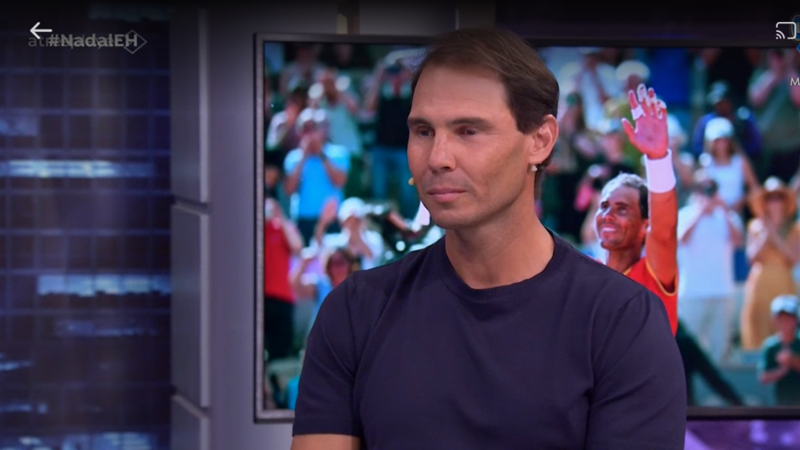 Rafa Nadal en 'El hormiguero'