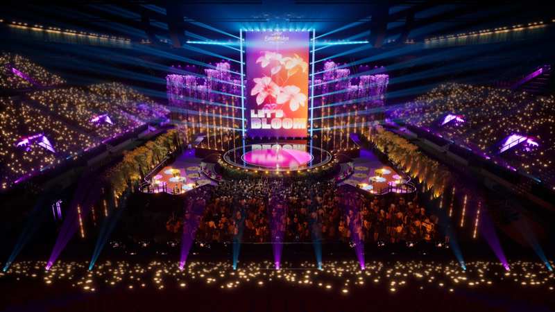 El escenario de Eurovisión Junior 2024, que se celebrará en España