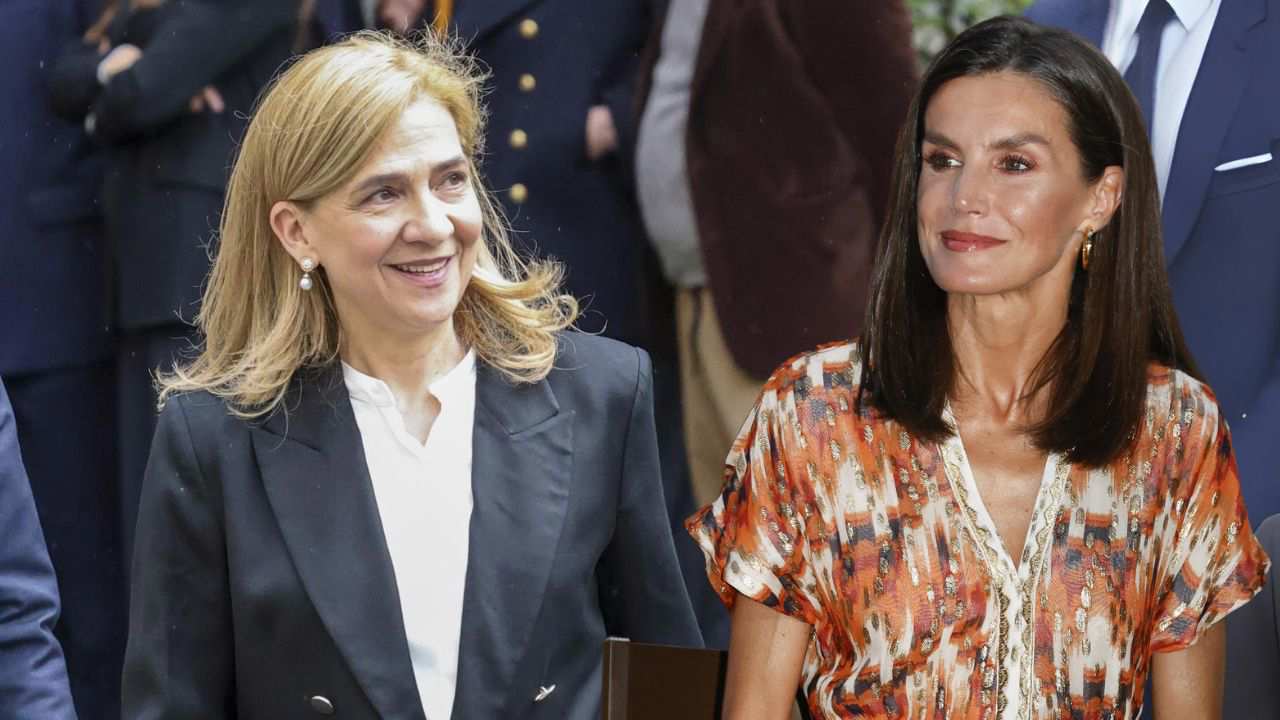 Infanta Cristina y la reina Letizia