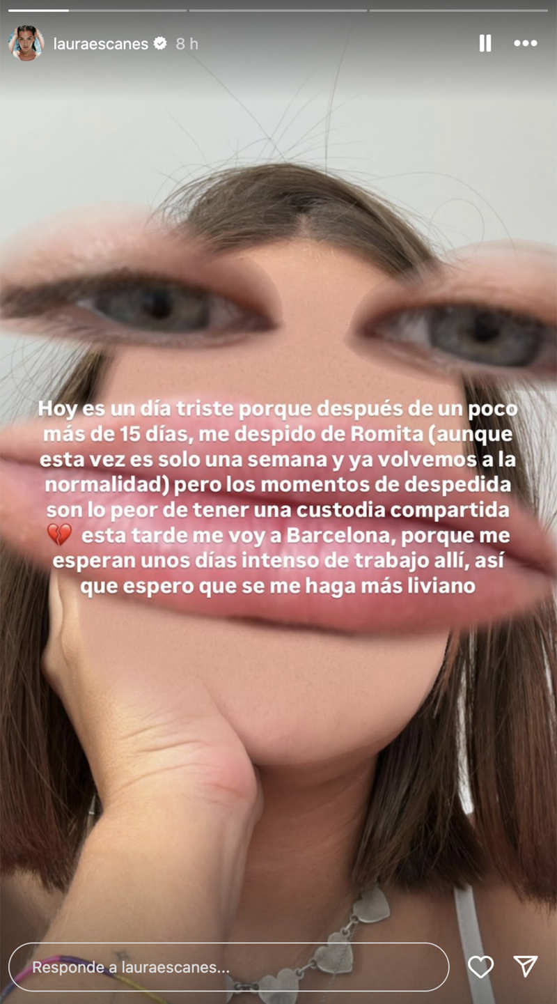 Laura Escanes a través de stories