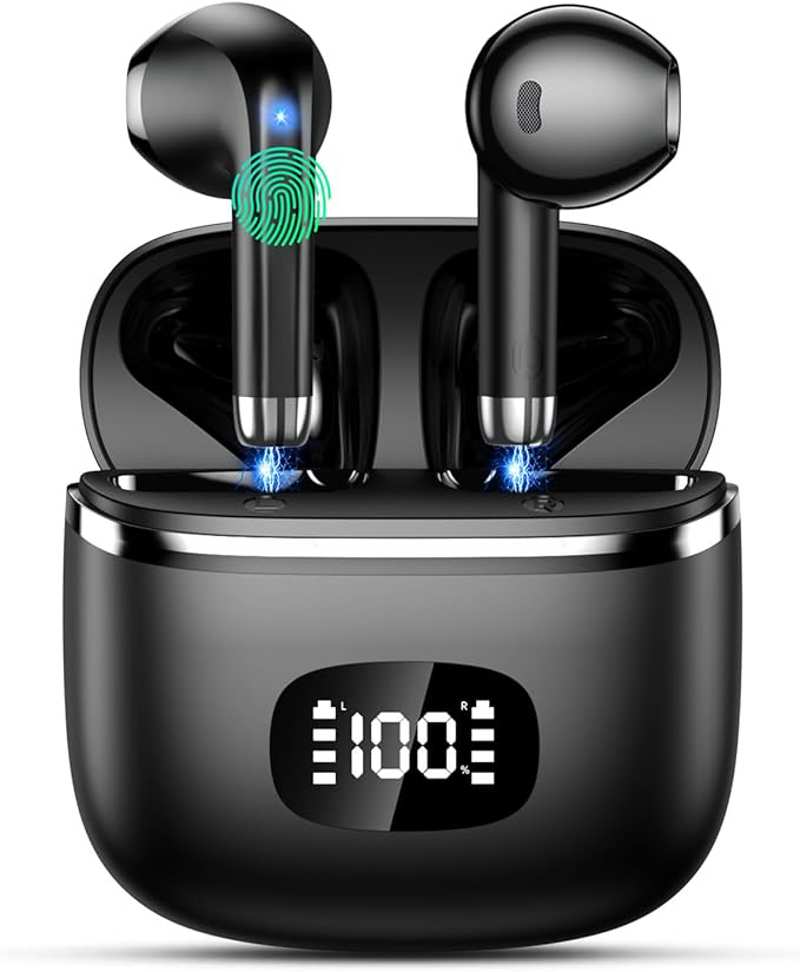 POMUIC, auriculares inalámbricos bluetooth 5.3