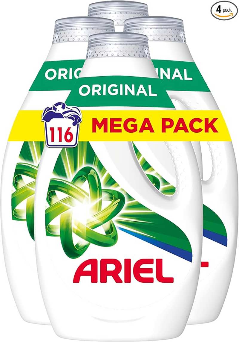 Ariel Detergente Lavadora Liquido 116 Lavados