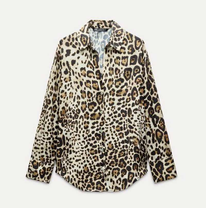 Blusa leopardo