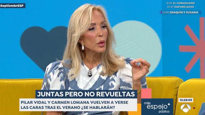 Carmen Lomana en Espejo Público