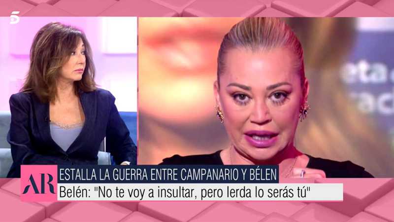 La queja feminista de Ana Rosa Quintana tras la nueva guerra de Belén Esteban y María José Campanario