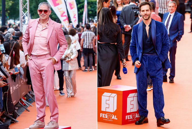 Boris Izaguirre y Marc Clotet en el FesTVal de Vitoria