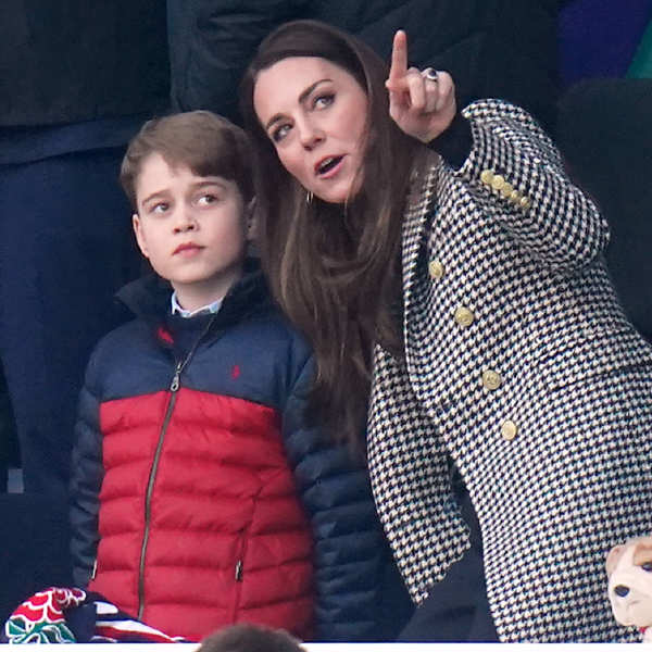 Kate Middleton y el príncipe George, en una foto de archivo. 