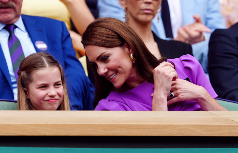 Kate Middleton y la Princesa Charlotte