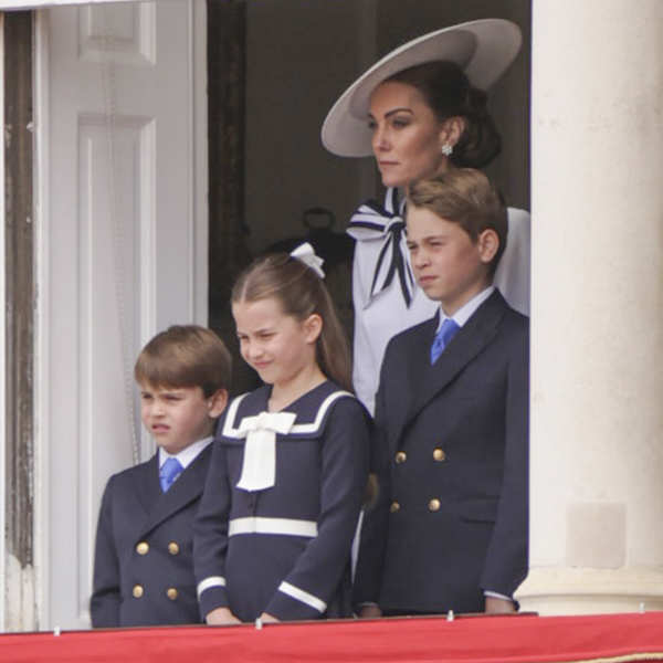 Kate Middleton y sus hijos. 