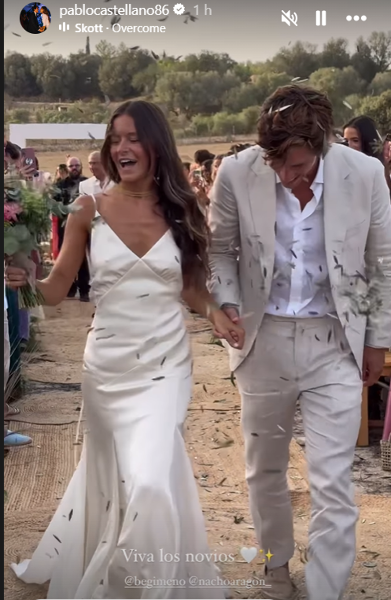 Nacho Aragón y Bea Gimeno se han casado