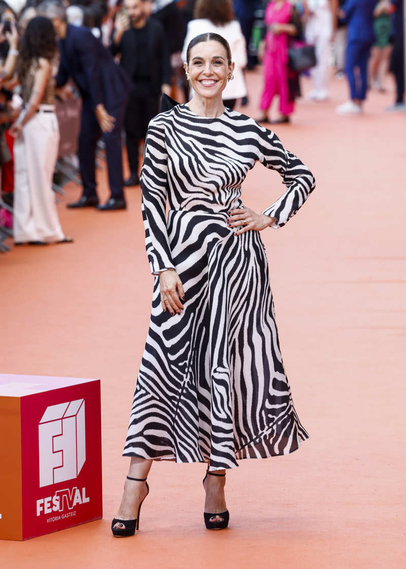 Raquel Sánchez Silva en la clausura del FesTVal de Vitoria